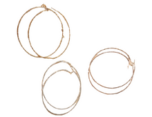 Naložite sliko v pregledovalnik galerije, -50% Uhani Roundtriss (3 pari)